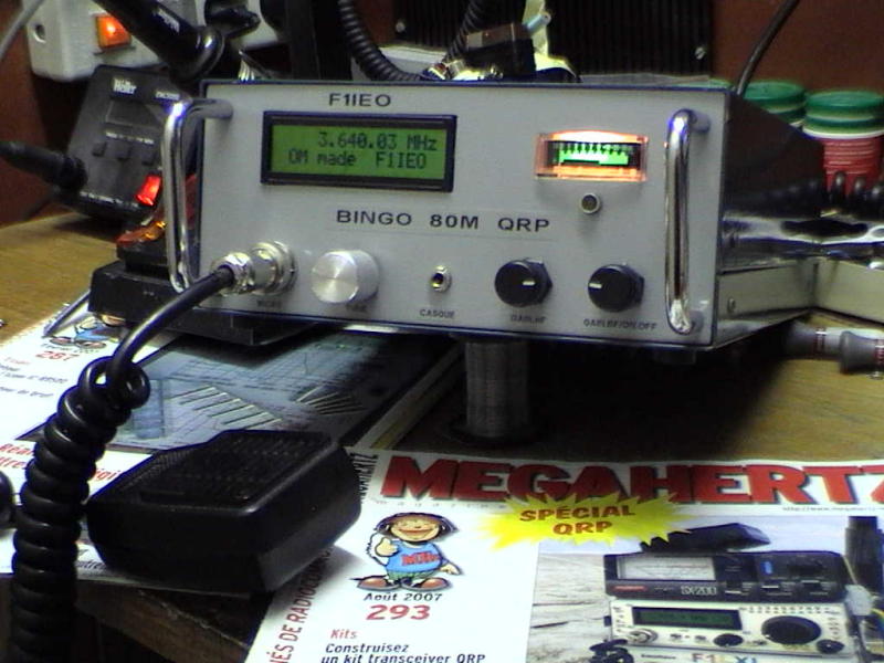 Transceiver BINGO 80 SSB DE F1IEO