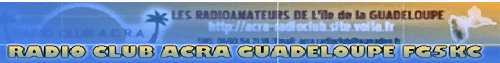 FG5KC radioclub acra guadeloupe