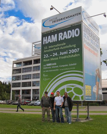 F5KKD à HAM RADIO Friedrichshafen 2007