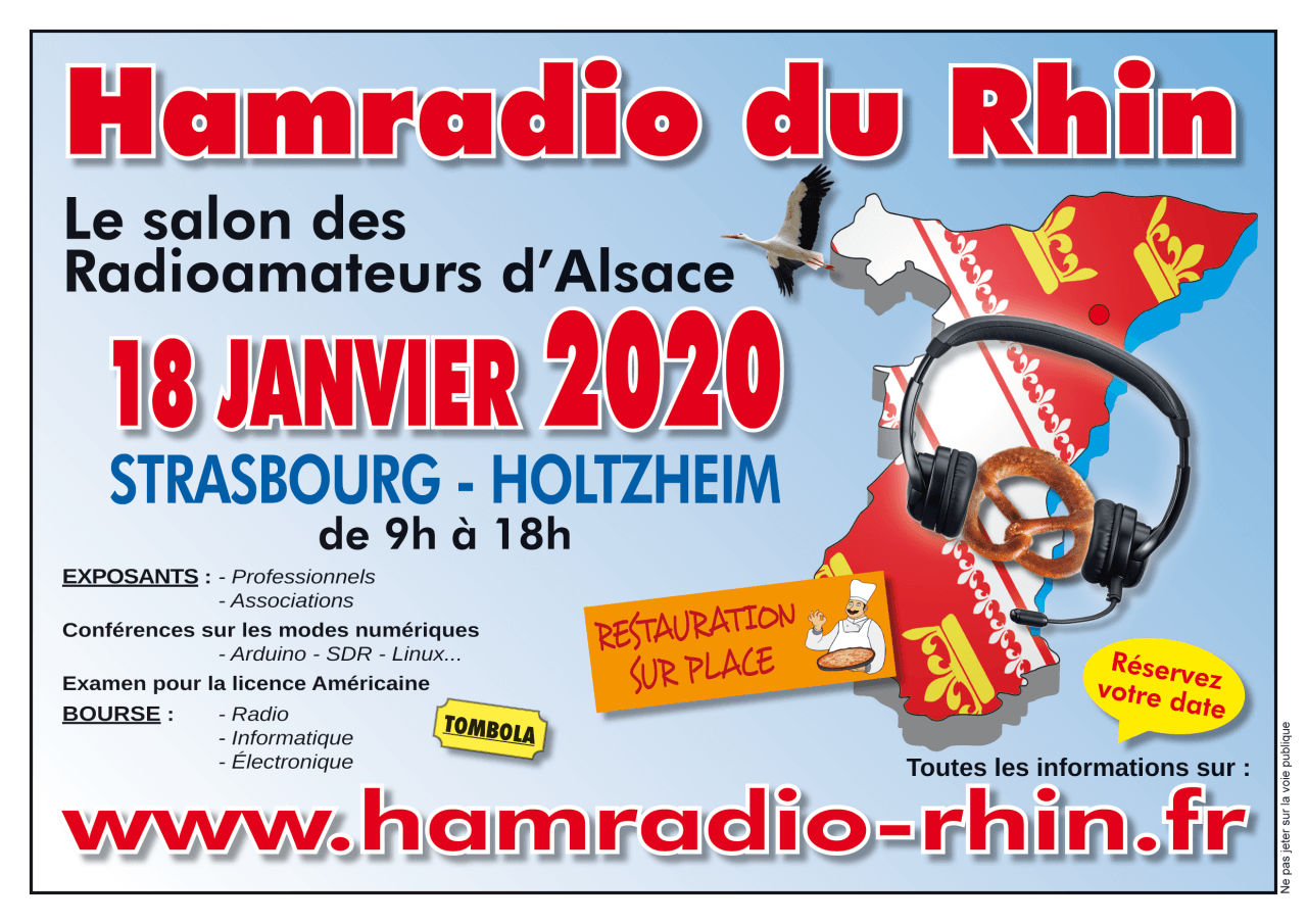 hamradio du rhin 2020 strasbourg